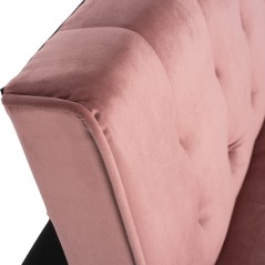 ΚΑΝΑΠΕΣ ΚΡΕΒΑΤΙ ΓΩΝΙΑ ΑΝΑΣΤΡΕΨΙΜΗ FB93154.12 ΒΕΛΟΥΔΟ ΣΑΠΙΟ ΜΗΛΟ 254X163X74Y εκ.