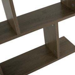 ΒΟΗΘΗΤΙΚΟ ΤΡΑΠΕΖΙ ΜΕ ΡΑΦΙΑ ΜΕΛΑΜΙΝΗ ΣΕ OLIVE GREY ΧΡΩΜΑ FB98881.12 50x17x56Υεκ.