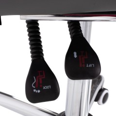 ΠΟΛΥΘΡΟΝΑ ΓΡΑΦΕΙΟΥ ΔΙΕΥΘΥΝΤΙΚΗ ΓΚΡΙ FB91057.20 ΜΕ ΠΤΥΣΣΟΜΕΝΟ ΥΠΟΠΟΔΙΟ 58x71x128Y εκ.