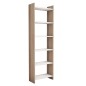 ΒΙΒΛΙΟΘΗΚΗ FB99226.12 ΜΕΛΑΜΙΝΗΣ SONΟMA-ΛΕΥΚΟ 48,5x22x160Υεκ.