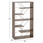ΒΙΒΛΙΟΘΗΚΗ FB92240.13 OLIVE GREY ΜΕΛΑΜΙΝΗ-ΜΑΥΡΕΣ ΜΕΤΑΛΛΙΚΕΣ ΒΕΡΓΕΣ 84x24x157Yεκ. ΒΙΒΛΙΟΘΗΚΗ FB92240.13 OLIVE GREY ΜΕΛΑΜΙΝΗ-ΜΑΥΡΕΣ ΜΕΤΑΛΛΙΚΕΣ ΒΕΡΓΕΣ 84x24x157Yεκ.