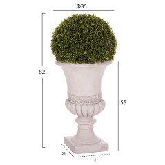 ΔΙΑΚΟΣΜΗΤΙΚΟ ΣΥΝΘΕΤΙΚΟ ΦΥΤΟ FB94023 ΠΥΞΑΡΙ ΣΕ ΑΜΦΟΡΕΑ ΜΑΓΝΗΣΙΟΥ 82Υεκ.