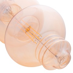 ΛΑΜΠΤΗΡΑΣ LED FILAMENT 8W E27 3000K GOLD COLOR DIMMABLE FB94053.02