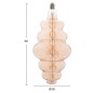 ΛΑΜΠΤΗΡΑΣ LED FILAMENT 8W E27 3000K GOLD COLOR DIMMABLE  FB94056.02