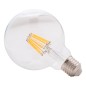ΛΑΜΠΤΗΡΑΣ GLOBO LED FILAMENT 8W E27 3000K ΔΙΑΦΑΝΟΣ DIMMABLE FB94050.01