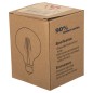 ΛΑΜΠΤΗΡΑΣ GLOBO LED FILAMENT 8W E27 3000K ΔΙΑΦΑΝΟΣ DIMMABLE FB94050.01