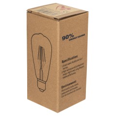 ΛΑΜΠΤΗΡΑΣ FB94189.01 LED FILAMENT 12W E27 3000K ΔΙΑΦΑΝΟΣ