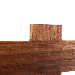 ΚΑΘΡΕΠΤΗΣ ΤΟΙΧΟΥ FB94303 ΑΝΑΚΥΚΛΩΜΕΝΟ TEAK ΣΕ ΦΥΣΙΚΟ 70x100Υεκ.