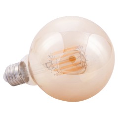 ΛΑΜΠΤΗΡΑΣ GLOBO LED FILAMENT 12W E27 3000K ΧΡΥΣΟ FB94049.02