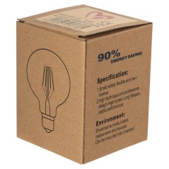 ΛΑΜΠΤΗΡΑΣ GLOBO LED FILAMENT 12W E27 3000K ΧΡΥΣΟ FB94049.02
