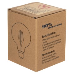 ΛΑΜΠΤΗΡΑΣ GLOBO LED FILAMENT 8W E27 3000K ΦΙΜΕ DIMMABLE FB94050.03