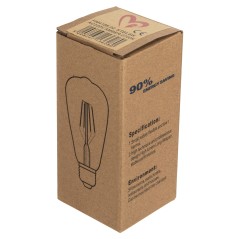 ΛΑΜΠΤΗΡΑΣ FB94188.02 LED FILAMENT 8W E27 DIMMABLE 3000K GOLD