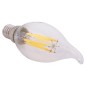 ΛΑΜΠΤΗΡΑΣ FB94047.01 ΣΤΥΛ ΦΛΟΓΑ LED FILAMENT 6W E14 3000K ΔΙΑΦΑΝΟ DIMMABLE