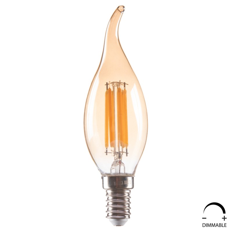 ΛΑΜΠΤΗΡΑΣ FB94047.02 ΣΤΥΛ ΦΛΟΓΑ LED FILAMENT 6W E14 3000K GOLD DIMMABLE ΛΑΜΠΤΗΡΑΣ FB94047.02 ΣΤΥΛ ΦΛΟΓΑ LED FILAMENT 6W E14 3000K GOLD DIMMABLE