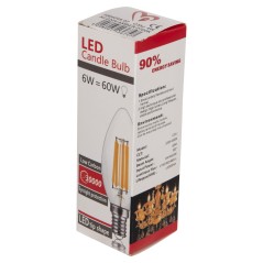 ΛΑΜΠΤΗΡΑΣ LED FILAMENT 4W E14 3000K ΧΡΥΣΟ DIMMABLE FB94048.02