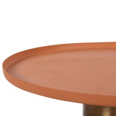 ΒΟΗΘΗΤΙΚΟ ΤΡΑΠΕΖΑΚΙ FB94239.08 ΜΕΤΑΛΛΟ ΣΕ ΠΟΡΤΟΚΑΛΙ-ΧΡΥΣΟΧΑΛΚΙΝΟ Φ36x47Υεκ.