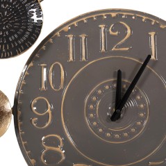 ΡΟΛΟΙ ΤΟΙΧΟΥ ΜΕΤΑΛΛΙΚΟ FB94198 ΓΚΡΙ ΜΕ ΜΑΥΡΟΥΣ ΔΕΙΚΤΕΣ & ΧΡΥΣΟΥΣ ΑΡΙΘΜΟΥΣ 117x49Υεκ