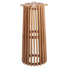 ΒΑΣΗ BAR STAND ΕΣΩΤ.ΧΩΡΟΥ ΜΕΣ.ΥΨΟΥΣ ΣΤΡΟΓΓΥΛΗ FB99857.11 MINDI ΞΥΛΟ ΣΕ ΦΥΣΙΚΟ Φ40x90Υεκ.