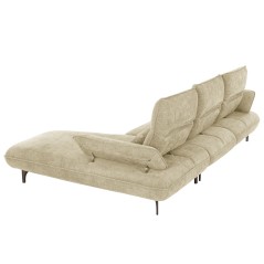 ΓΩΝΙΑΚΟΣ ΚΑΝΑΠΕΣ (ΔΕΞΙΑ) FB93268.01R ΕΚΡΟΥ ΥΦΑΣΜΑ 283x188x100Υεκ.