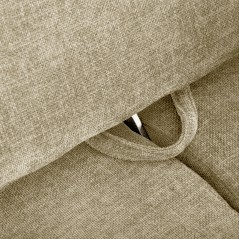 ΓΩΝΙΑΚΟΣ ΚΑΝΑΠΕΣ (ΔΕΞΙΑ) FB93268.01R ΕΚΡΟΥ ΥΦΑΣΜΑ 283x188x100Υεκ.