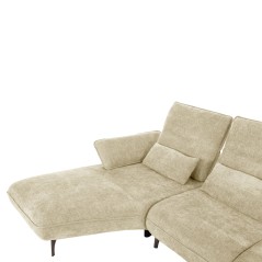 ΓΩΝΙΑΚΟΣ ΚΑΝΑΠΕΣ (ΑΡΙΣΤΕΡΗ) FB93268.01L ΕΚΡΟΥ ΥΦΑΣΜΑ 283x188x100Υεκ.