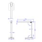 ΦΩΤΙΣΤΙΚΟ ΓΡΑΦΕΙΟΥ LED FB94448.07 ΓΚΡΙ ΧΡΩΜΑ ABS 17,3x12,5x39,9Υεκ.