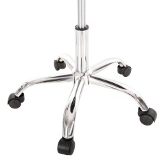 ΚΑΡΕΚΛΑ ΓΡΑΦΕΙΟΥ FB99008.04 ΠΟΡΤΟΚΑΛΙ ΒΕΛΟΥΔΟ-ΜΕΤΑΛ.ΠΟΔΙ 58x58x85Υεκ.