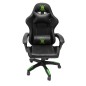 ΠΟΛΥΘΡΟΝΑ GAMING FB91203.03 ΜΑΥΡΟ-ΠΡΑΣΙΝΟ PVC & NYLON 58.5x100x120Υεκ.