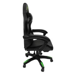 ΠΟΛΥΘΡΟΝΑ GAMING FB91203.03 ΜΑΥΡΟ-ΠΡΑΣΙΝΟ PVC & NYLON 58.5x100x120Υεκ.