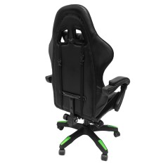 ΠΟΛΥΘΡΟΝΑ GAMING FB91203.03 ΜΑΥΡΟ-ΠΡΑΣΙΝΟ PVC & NYLON 58.5x100x120Υεκ.
