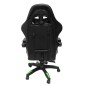 ΠΟΛΥΘΡΟΝΑ GAMING FB91203.03 ΜΑΥΡΟ-ΠΡΑΣΙΝΟ PVC & NYLON 58.5x100x120Υεκ.