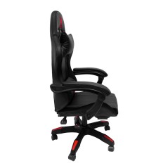 ΠΟΛΥΘΡΟΝΑ GAMING FB91203.01 ΜΑΥΡΟ-ΚΟΚΚΙΝΟ PVC & NYLON 58.5x100x120Υεκ.