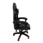 ΠΟΛΥΘΡΟΝΑ GAMING FB91203.01 ΜΑΥΡΟ-ΚΟΚΚΙΝΟ PVC & NYLON 58.5x100x120Υεκ.