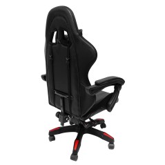 ΠΟΛΥΘΡΟΝΑ GAMING FB91203.01 ΜΑΥΡΟ-ΚΟΚΚΙΝΟ PVC & NYLON 58.5x100x120Υεκ.