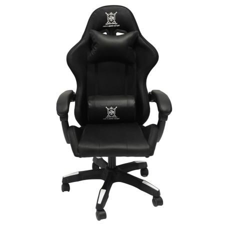 ΠΟΛΥΘΡΟΝΑ GAMING FB91203.10 ΜΑΥΡΟ-ΓΚΡΙ PVC & NYLON 51x49x125Υεκ.