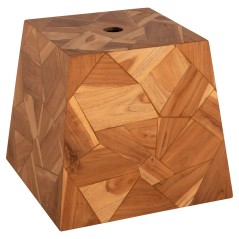 ΒΑΣΗ ΟΜΠΡΕΛΑΣ ΤΣΙΜΕΝΤΟΥ FB96122 ΕΞΩΤΕΡΙΚΗ ΕΠΕΝΔΥΣΗ ΞΥΛΟ ΤΕΑΚ-ΤΡΥΠΑ Φ5εκ- 47x47x42Υεκ.