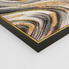 ΠΙΝΑΚΑΣ TOIXOY FB94561 ΜΕ ΚΟΡΝΙΖΑ ΜΠΕΖ-ΚΑΜΒΑΣ ΕΚΤΥΠΩΣΗ ABSTRACT 62x4,5x92Υεκ.