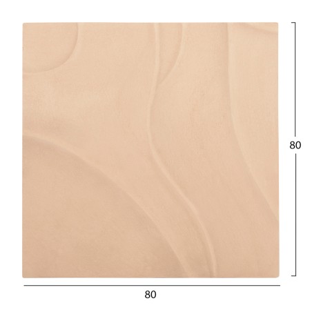 ΠΙΝΑΚΑΣ ΤΕΤΡΑΓΩΝΟΣ FB94520 MDF ΣΕ ΜΠΕΖ ΧΡΩΜΑ 80x4(πάχος)x80Υεκ.