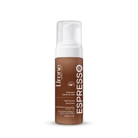 Lirene Perfect Tan Espresso Αυτομαυριστικός Αφρός με Οργανικό Νερό Καρύδας 150ml