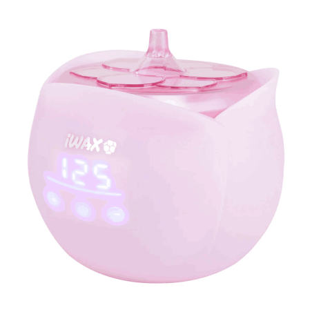 Επαγγελματική Κεριέρα με Κάδο iWax 450ml 100W Ροζ