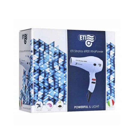 Επαγγελματικό Πιστολάκι Μαλλιών ETI Stratos 6900 Extra Power White 2500W