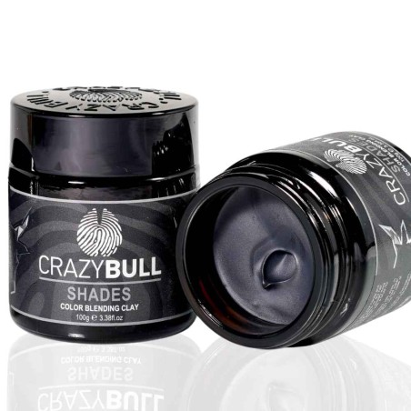 Πηλός Μαλλιών με Χρώμα Crazy Bull Shades Coloured Blending Clay 100ml