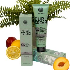 Κρέμα για Μπούκλες Crazy Bull C4 Curl Control Cream 150ml