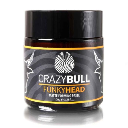 Πάστα Styling Μαλλιών Crazy Bull Matte Forming Paste Funky Head 100ml
