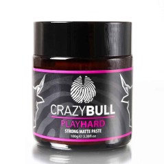 Πάστα Styling Μαλλιών Crazy Bull Strong Matte Paste Play Hard 100ml