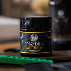 Πάστα Styling Μαλλιών Crazy Bull Medium Matte Paste MattMeUp 100ml