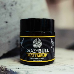 Πάστα Styling Μαλλιών Crazy Bull Medium Matte Paste MattMeUp 100ml