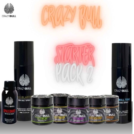 Σετ Προϊόντων Crazy Bull’s Products Barbers Starter Pack 2