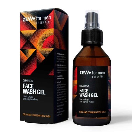 Τζελ Καθαρισμού Προσώπου ZEW for Men Cleansing Face Wash Gel 100ml – Για Λιπαρή & Ακνεϊκή Επιδερμίδα
