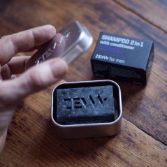Σετ Λάδι, Σαπούνι, Θήκη & Βούρτσα Γενειάδας Zew for Men 4 in 1 Simple Lumberjack Set